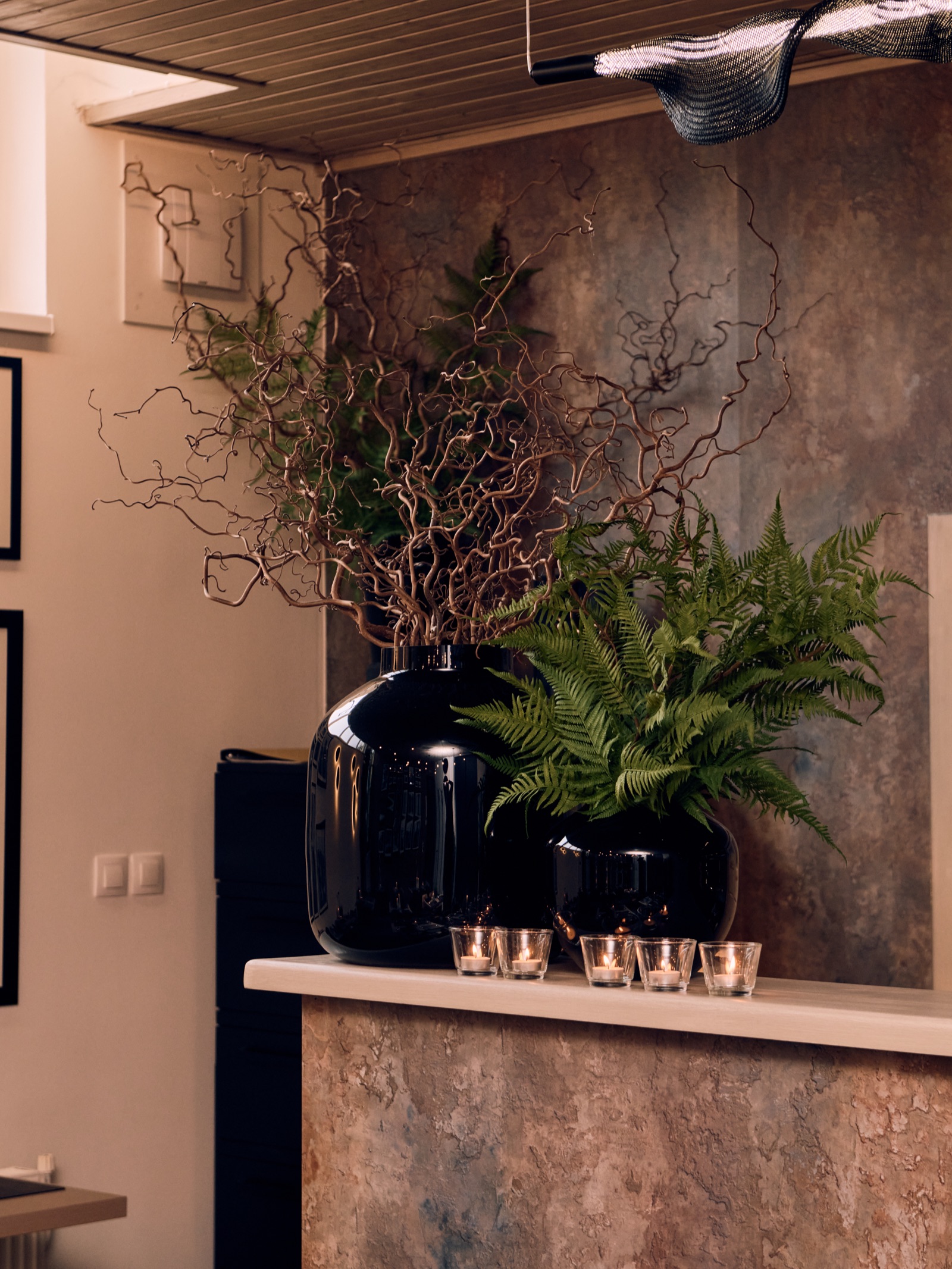 Éttermi dekoráció és hangulat